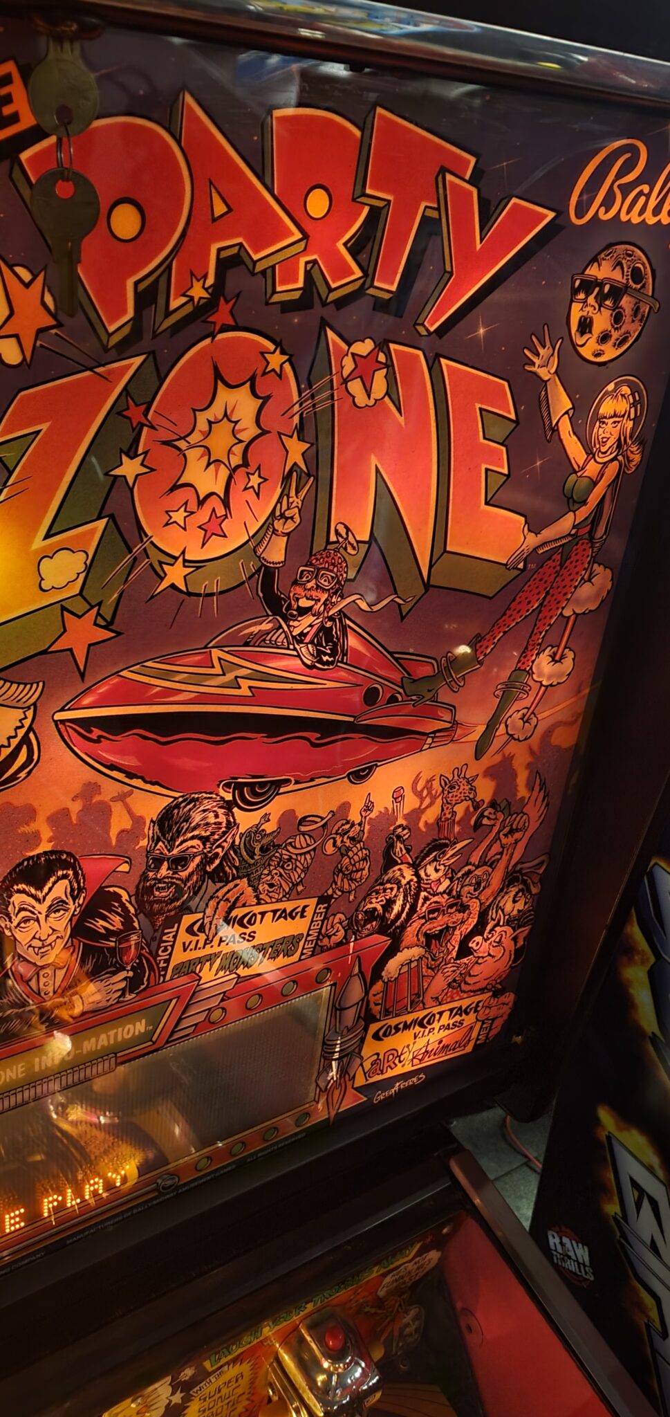 Bally Party Zone Pinball Williams Amusements