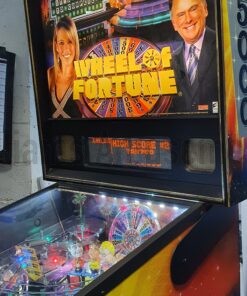 wheel of fortune pinball machine